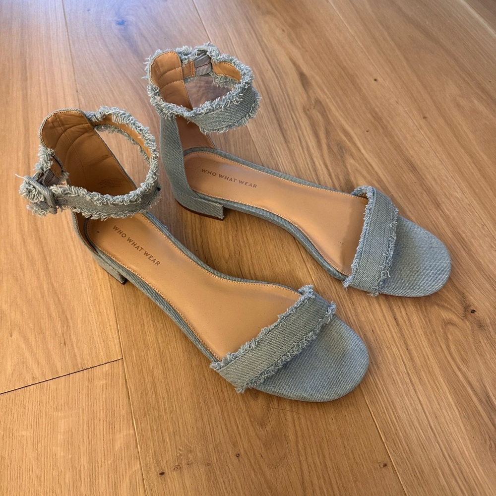 Who What Wear Ankle Strap sandals
